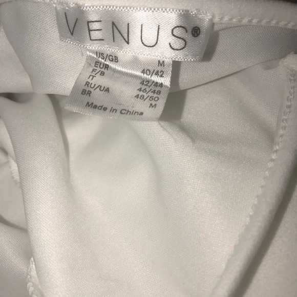 🪩🤍VENUS Chic White Jumpsuit NWOT Multiple sizes🤍🪩 - Picture 10 of 15